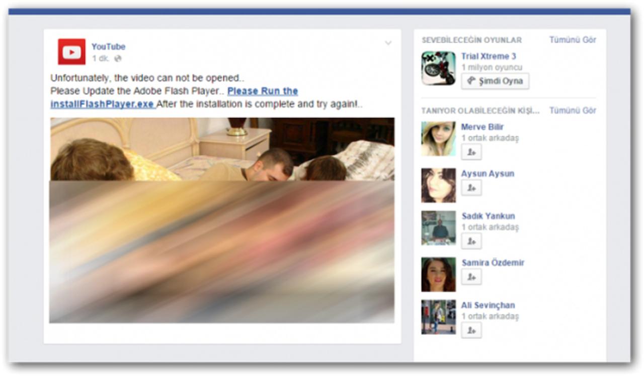 Facebookで流行中の恐いマルウェアにご注意！