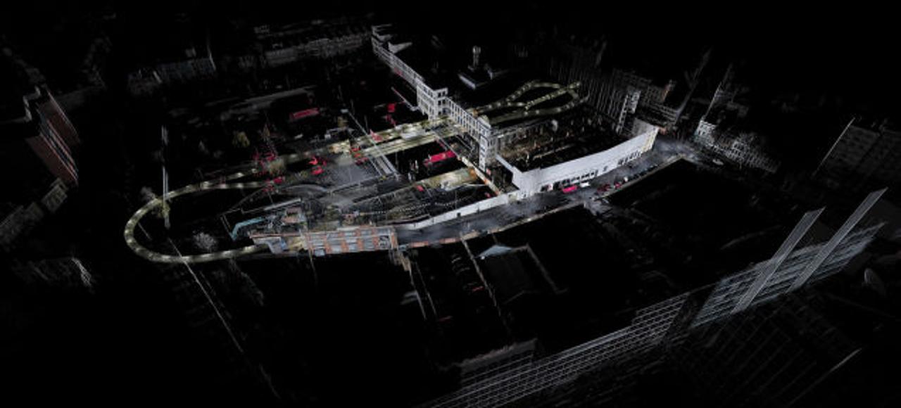 ロンドンの地下に眠る巨大な廃墟、3Dスキャンで甦ったその姿は…