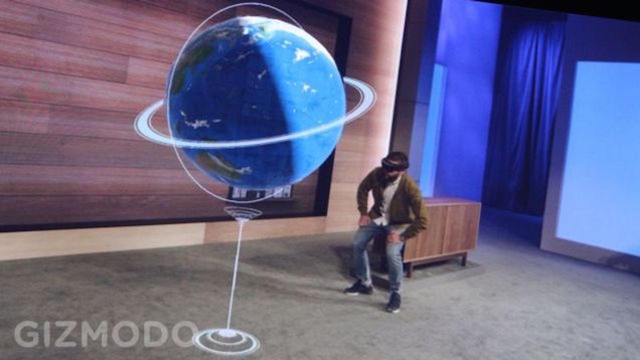 壁も空中もWindows 10だらけに。拡張現実ヘッドセット｢Hololens｣が未来的
