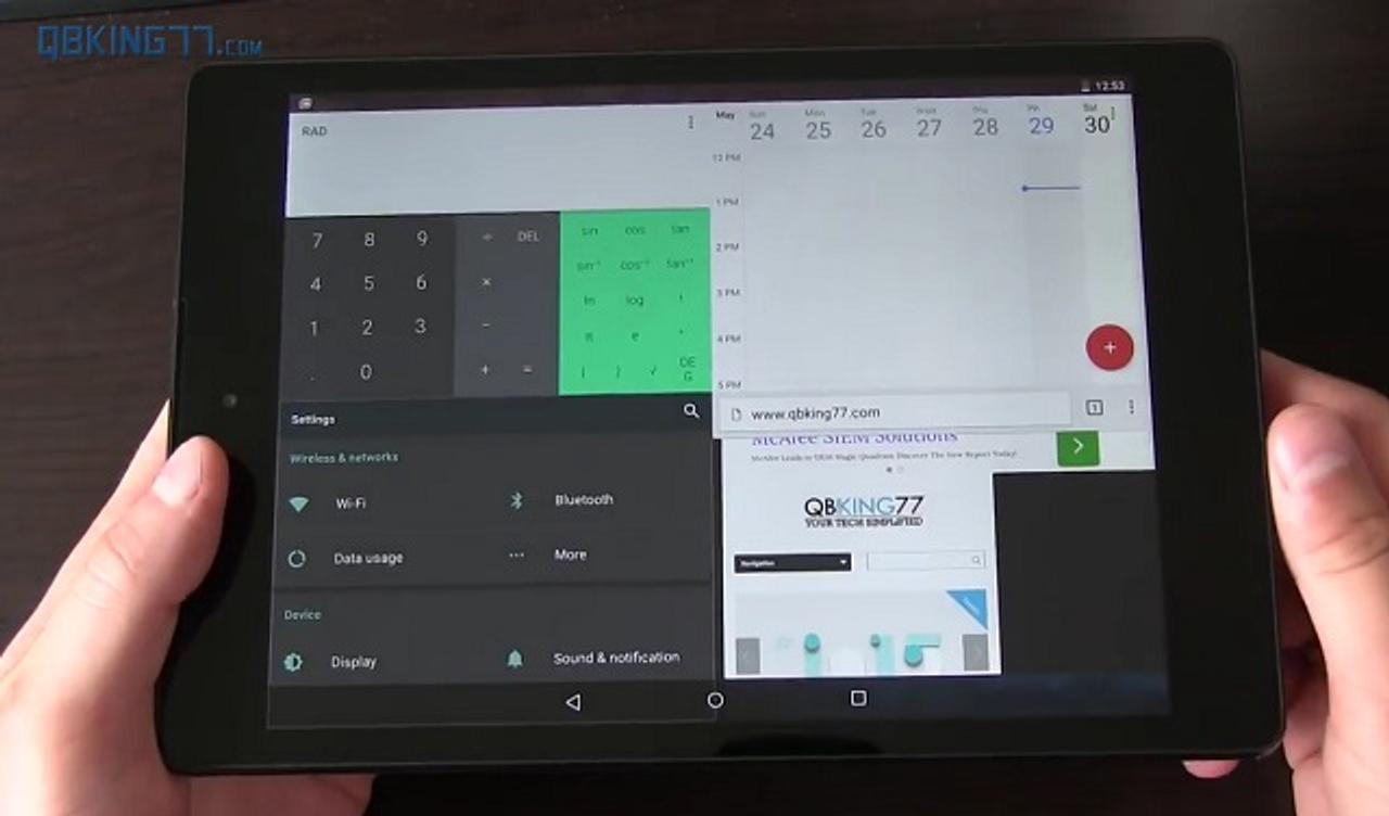 Android Mの隠し機能、マルチウィンドウモードが結構すごい