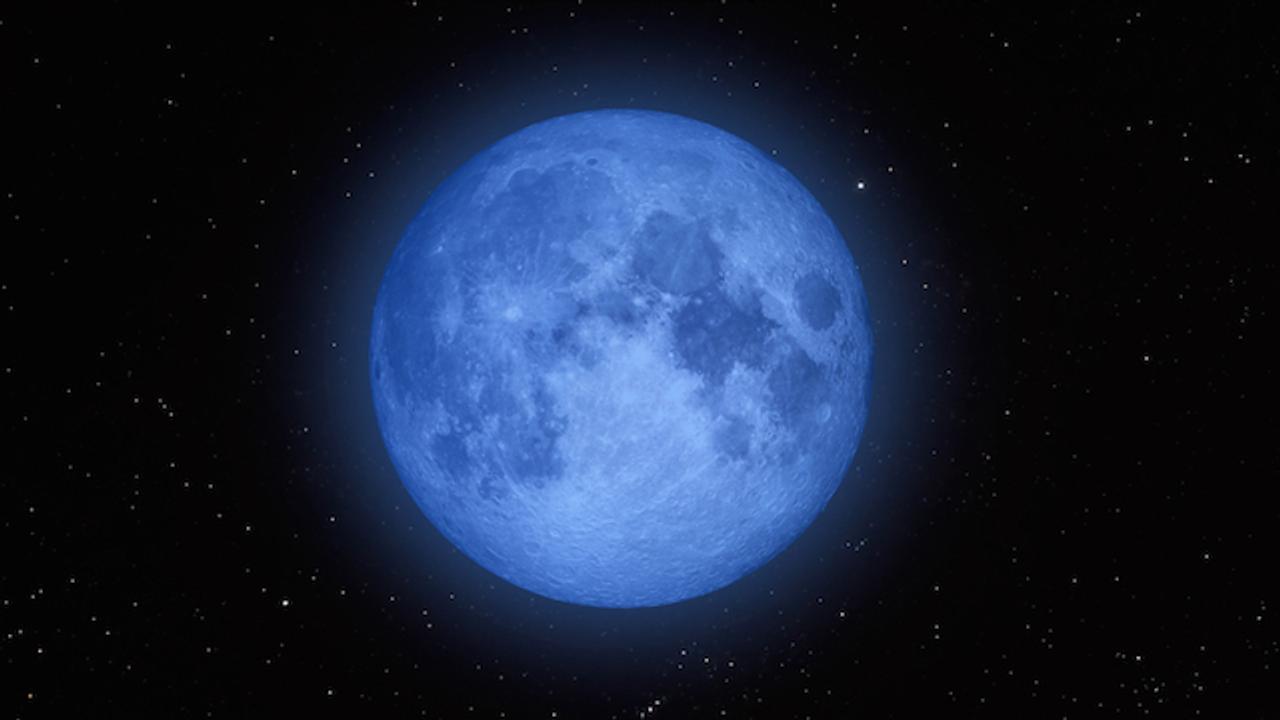 明日31日はめずらしい満月｢ブルームーン｣ですよ