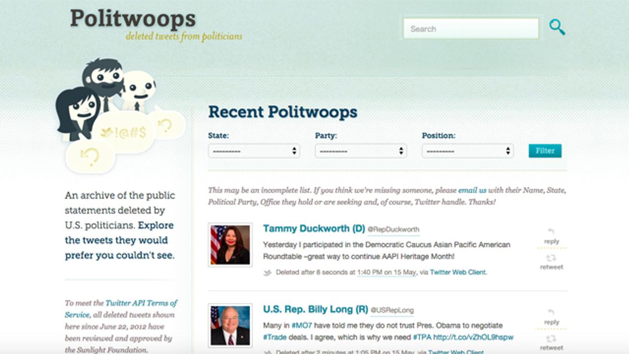 ツイッター、政治家の削除ツイートをアーカイブするサイトを追い払う