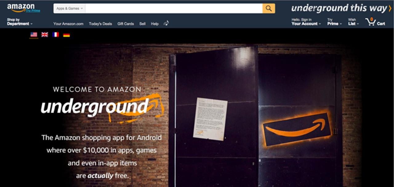 アマゾン、アイテム課金もすべて無料になるアプリストア｢Amazon Underground｣をローンチ