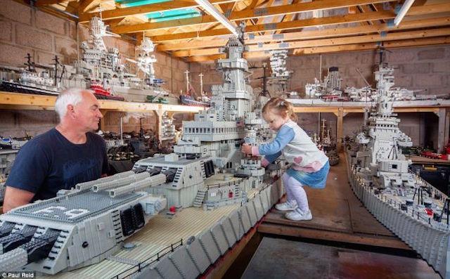 レゴで約7mの戦艦ミズーリを作ったおじさんがかっこいい | ギズモード