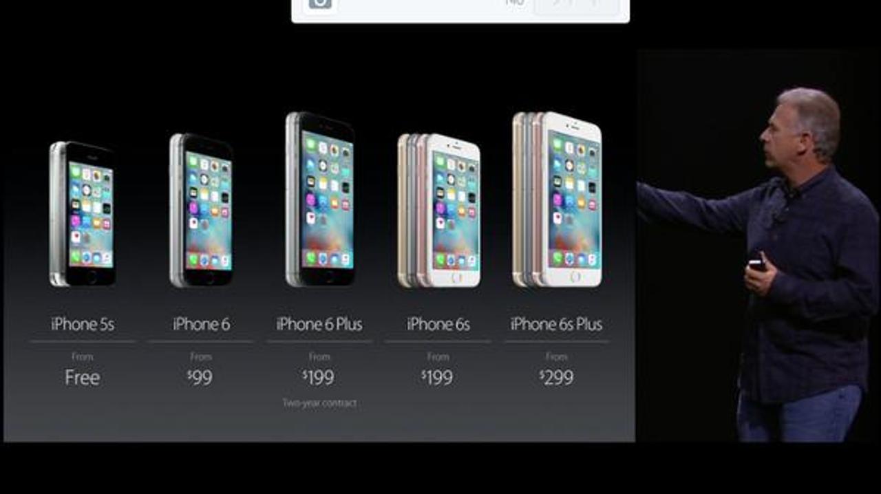 iPhone 6s / 6s Plus発表：iPhone 6sは8万6800円から、iPhone 6s Plusは9万8800円から