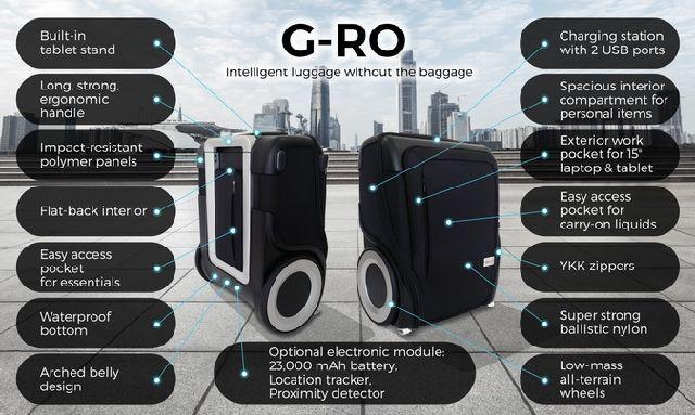 あったら良いな｣を詰め込みまくったキャリーバッグ｢G-RO｣ | ギズモード・ジャパン