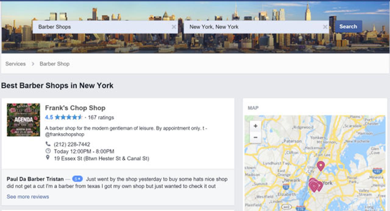 フェイスブック版Yelp、テスト中みたい。今からでYelpに対抗できる？