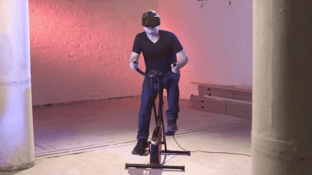 VRゲーム用エアロバイクでたるんだ体を引き締めたい | ギズモード・ジャパン