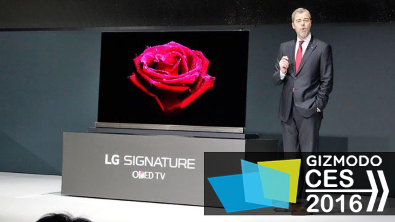 LGから2.57mm厚の有機ELTV登場、｢クレジットカード4枚より薄い｣