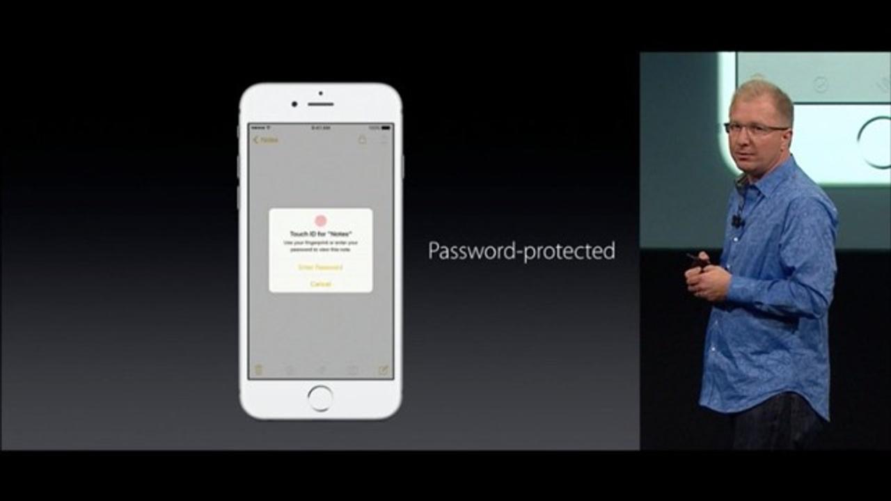 iOS 9.3の新機能、メモ帳のロック機能を解説します