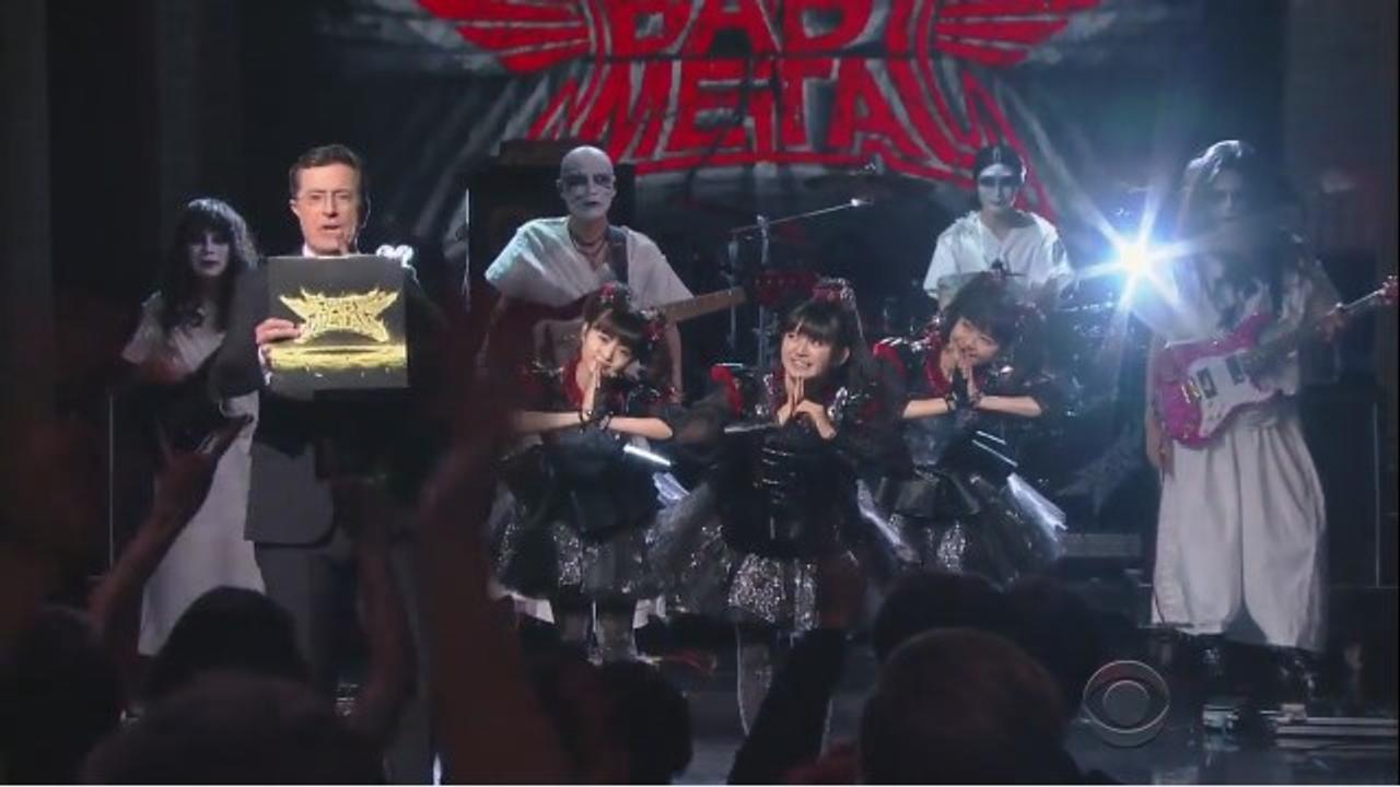 アメリカの人気トーク番組に日本が世界に誇るBABYMETALが登場！