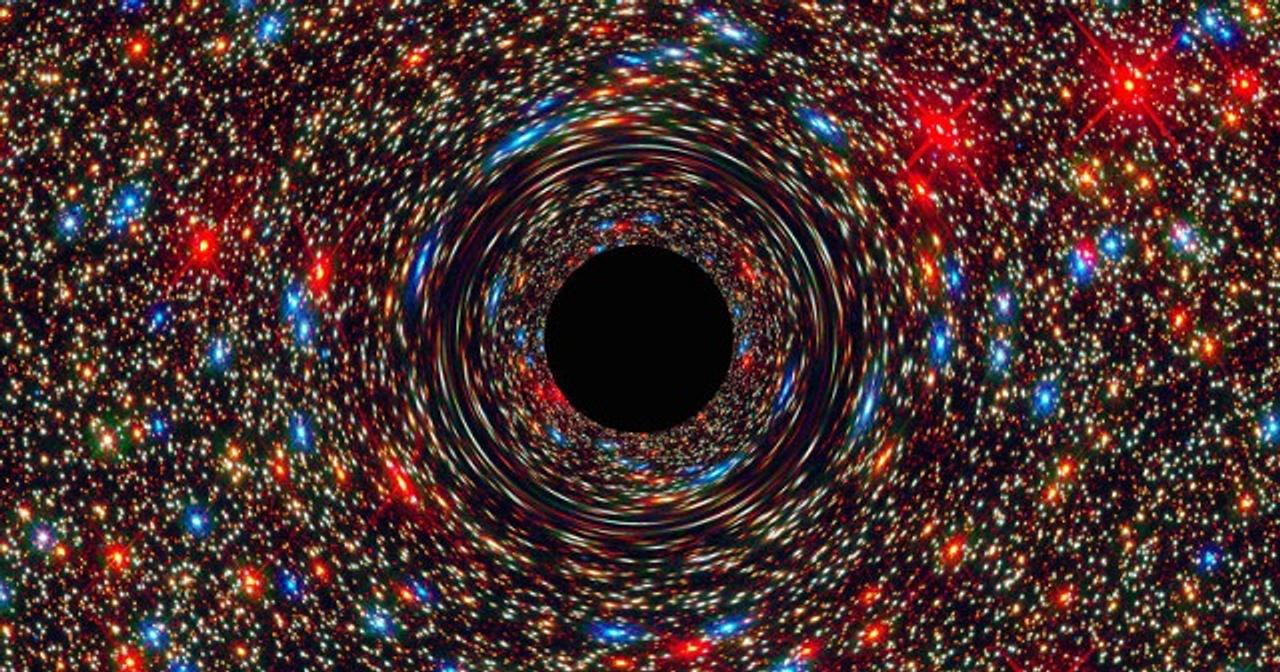 太陽の170億倍もの質量を持つ超巨大ブラックホール、予想外の場所で見つかる