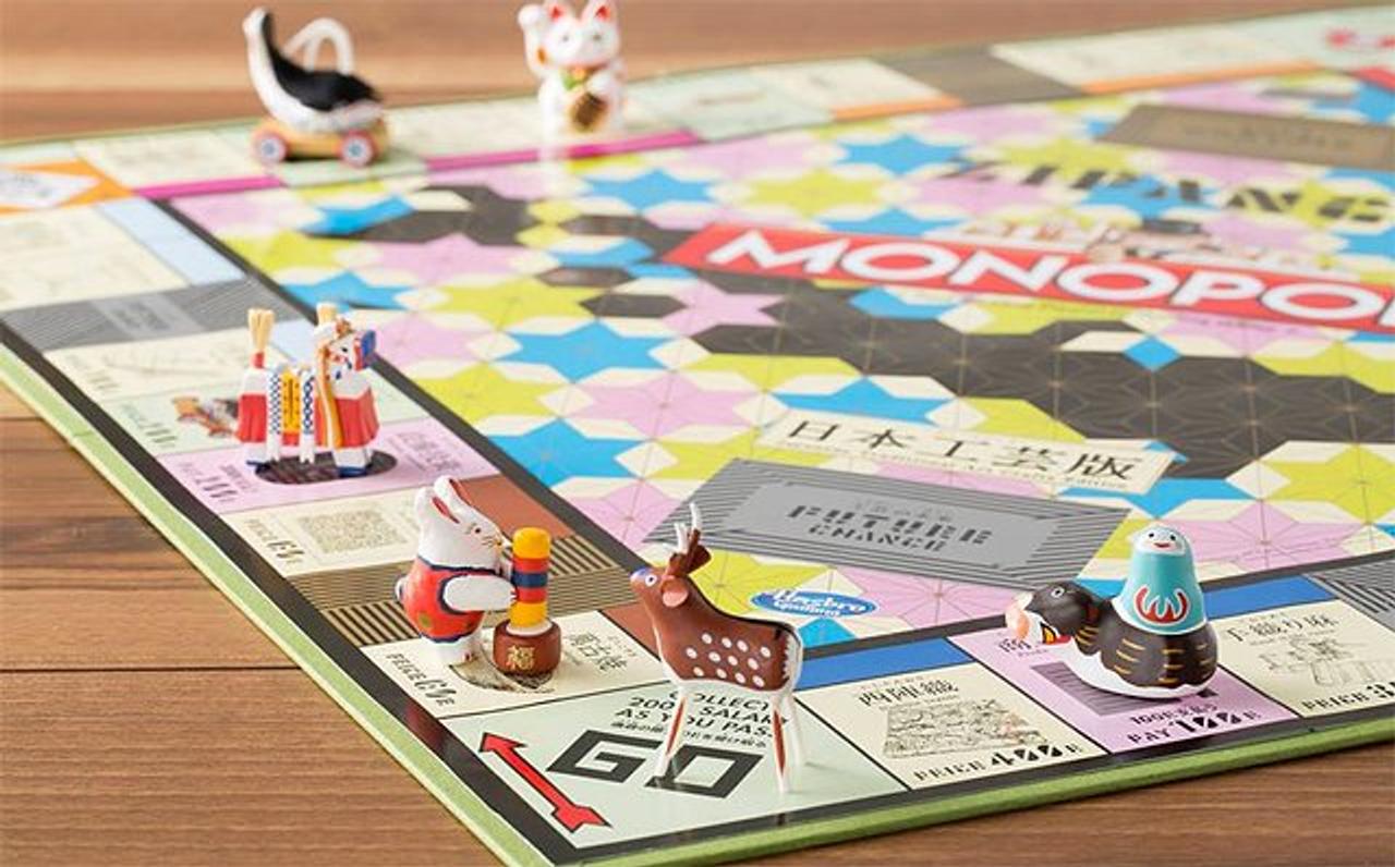 日本の伝統工芸をテーマにしたモノポリーが限定生産で登場！