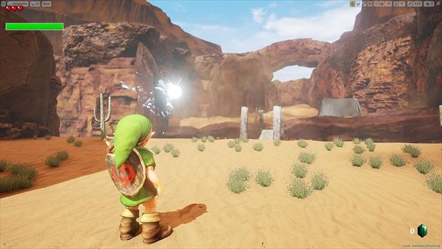 アンリアルエンジン4で｢ゼルダの伝説 時のオカリナ｣を再現