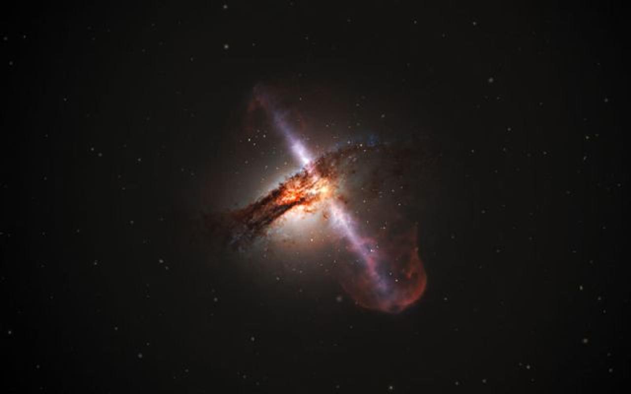 10個以上の巨大ブラックホール、なぜか同じ方向にエネルギー放出
