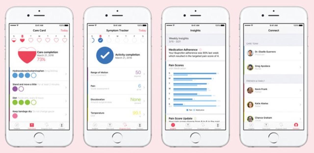 AppleからCareKitアプリが続々登場！ うつ病、糖尿病、妊娠、新生児の状態を管理