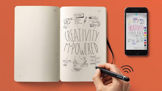 モレスキンのスマートペンなら、手書きのデジタル化もラックラク