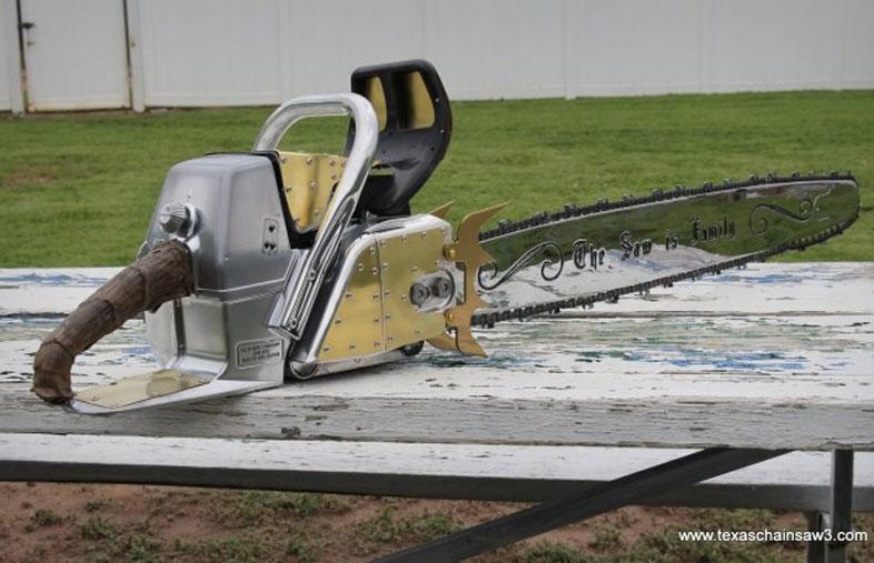 そこには愛がある。映画｢悪魔のいけにえ3｣のチェーンソーを忠実に再現