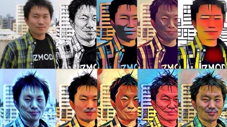 ただのフィルターアプリとは格が違う。AIとニューラルネットワークを