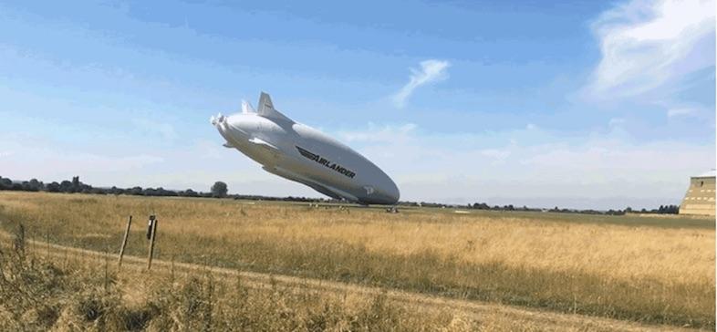 空飛ぶお尻”こと世界最大の航空機｢Airlander 10｣、今度は墜落!? | ギズモード・ジャパン