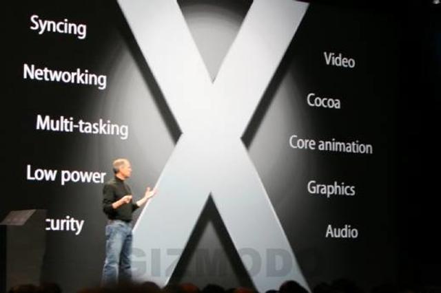 初代iPhoneには「OS X」が採用される。ただし…