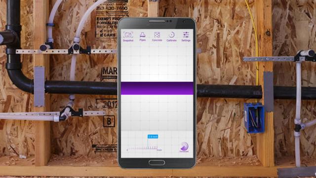 DIYの必需品になるかも…スマホで壁の中を透視できちゃうデバイス「WalabotDIY」2