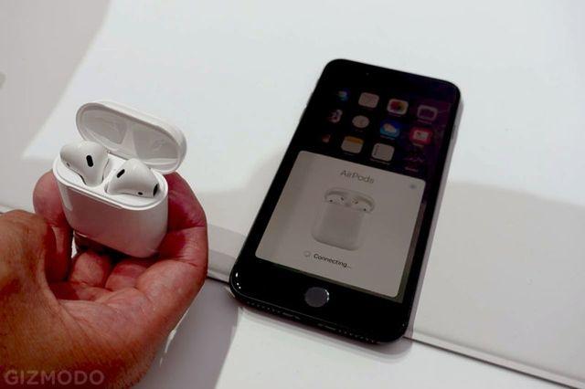 AirPodsとiPhone 7のペアリングはとても簡単