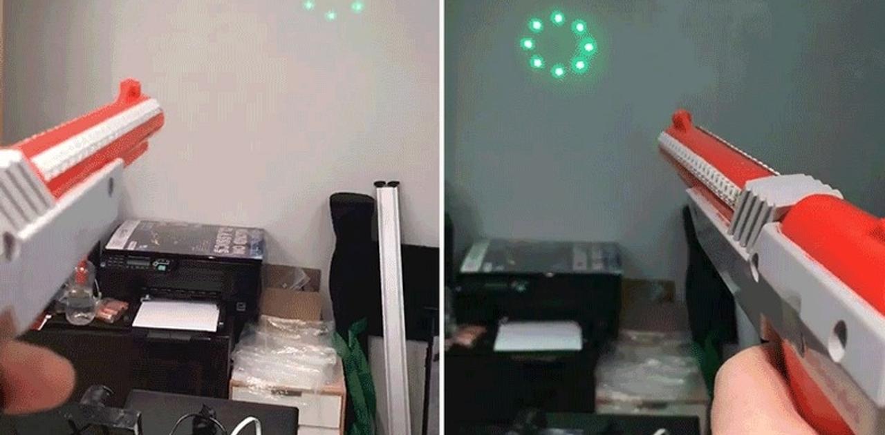 お子さんにねだられ注意。おもちゃの銃をレーザーガンに作り変えた男 ギズモード・ジャパン