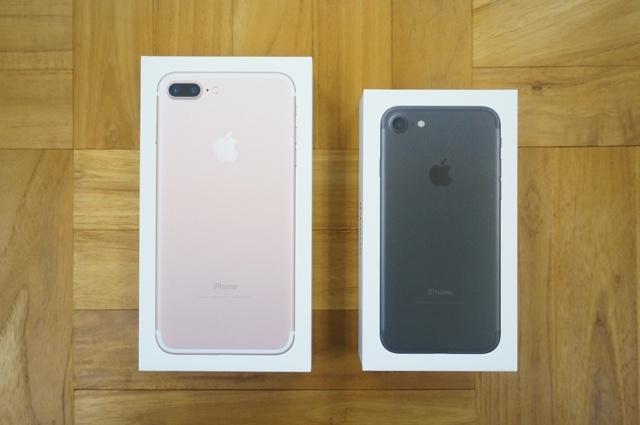 買ってきた！ iPhone 7／7 Plusアンボックスですよ。ヒューヒュー