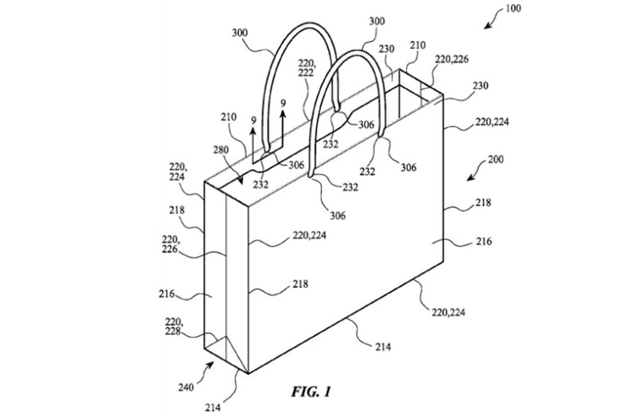 新たに公開されたAppleの特許は、なんと新しい紙袋！