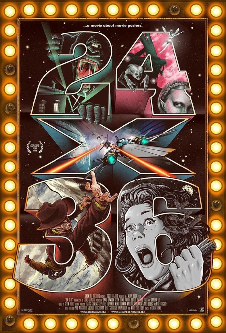 昔の映画ポスターに迫るドキュメンタリー映画｢24x36｣予告編
