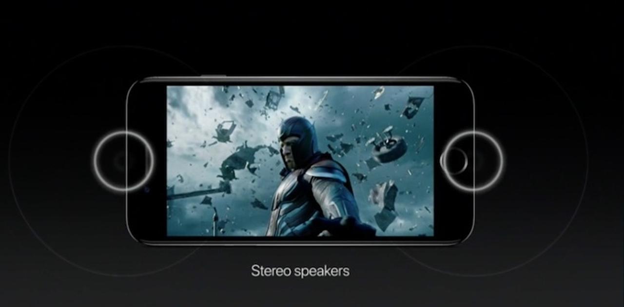 iPhone 7はステレオスピーカー搭載。Lightningイヤホンに変換アダプタもついてくる！