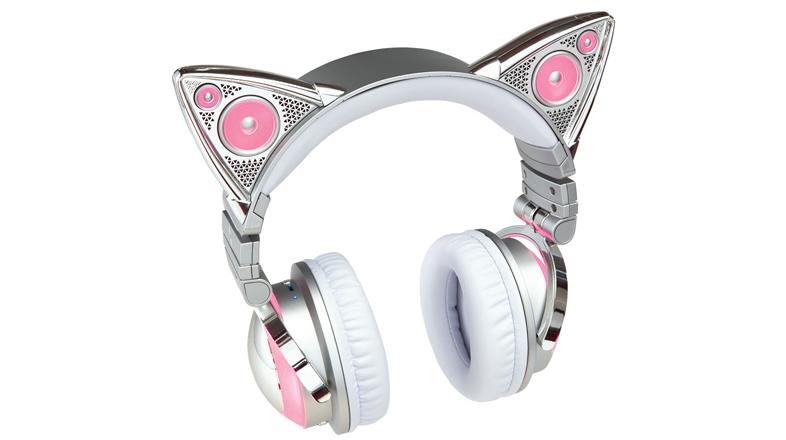 猫耳ヘッドフォン Cat Ear Headphones AXENT WEAR - オーディオ機器
