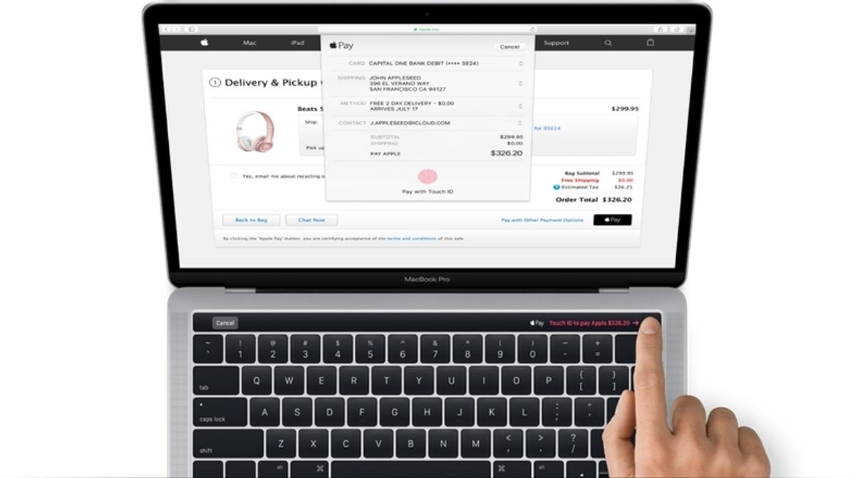 これが最新MacBook Proの姿だ。macOS Sierraアップデートに発見 
