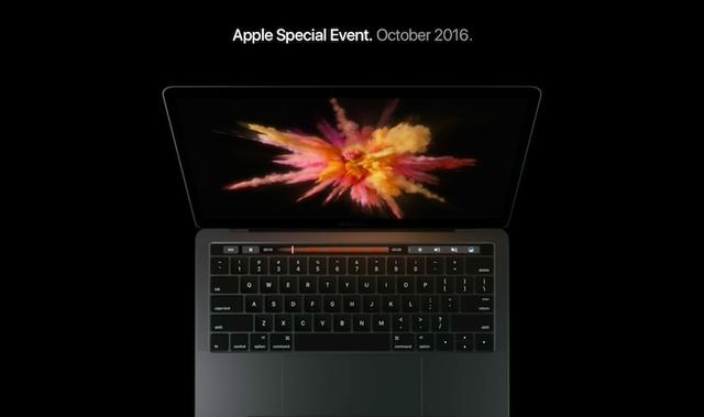 万能「Touch Bar」搭載の新MacBook Pro 13&15インチ発表 1