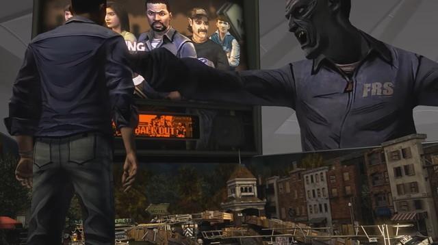 台の隣にゾンビが! VR『ウォーキング・デッド』ピンボール 台の隣にゾンビが! VR『ウォーキング・デッド』ピンボール