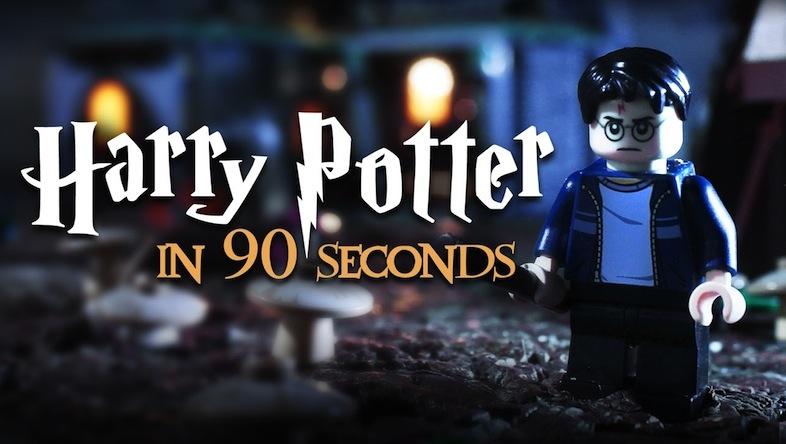 映画『ハリー・ポッター』シリーズが90秒でわかるレゴ動画 