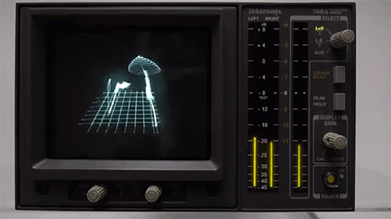 レトロマシンが最先端を感じさせる！ オシロスコープが生み出すオーディオヴィジュアル作品『Oscilloscope Music』 | ギズモード・ジャパン