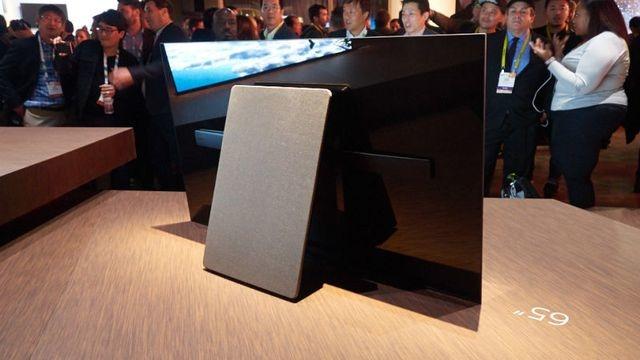ソニー新BRAVIA「XBR-A1E」は、画面がスピーカー。画面の振動で音を発生4