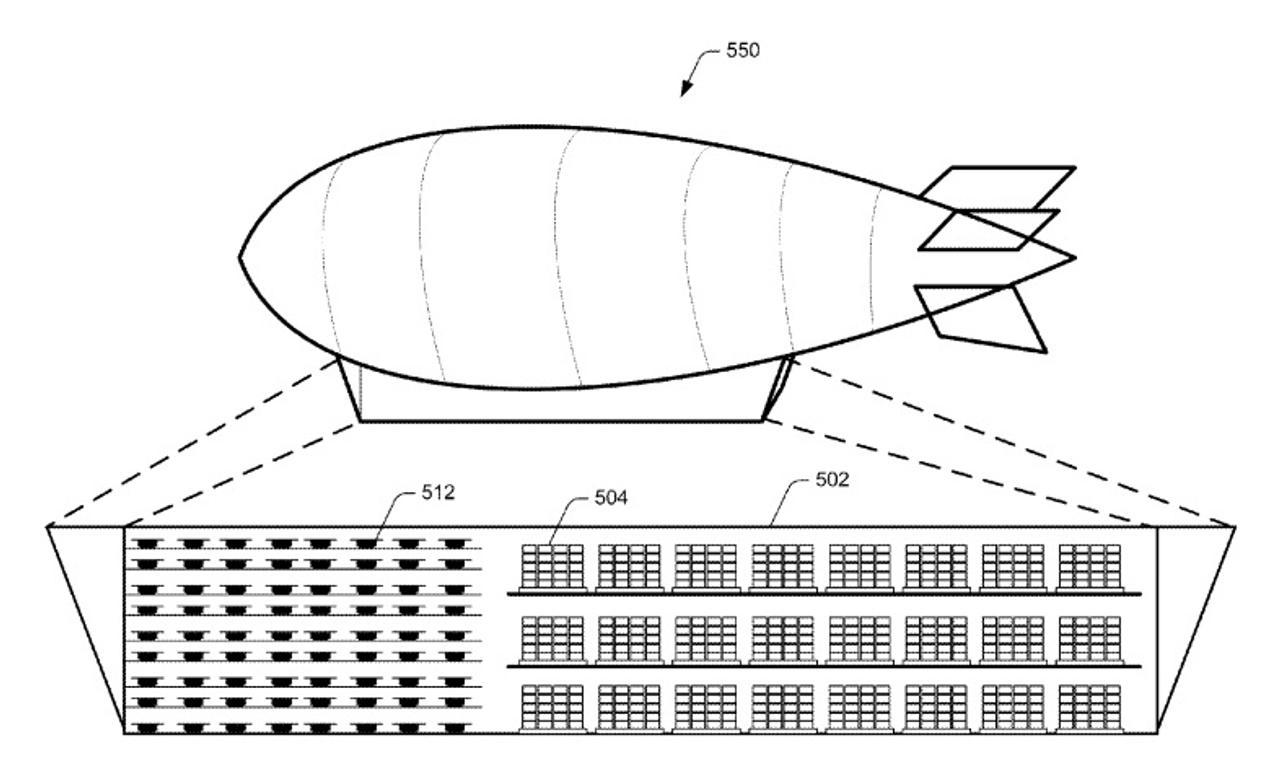 Amazonの新特許は…空飛ぶ倉庫!?