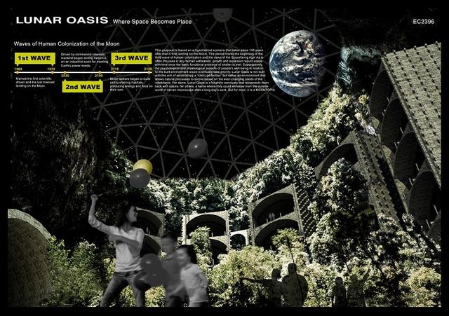 LUNAR OASIS Where Space Becomes Place moontopia コンセプト 1