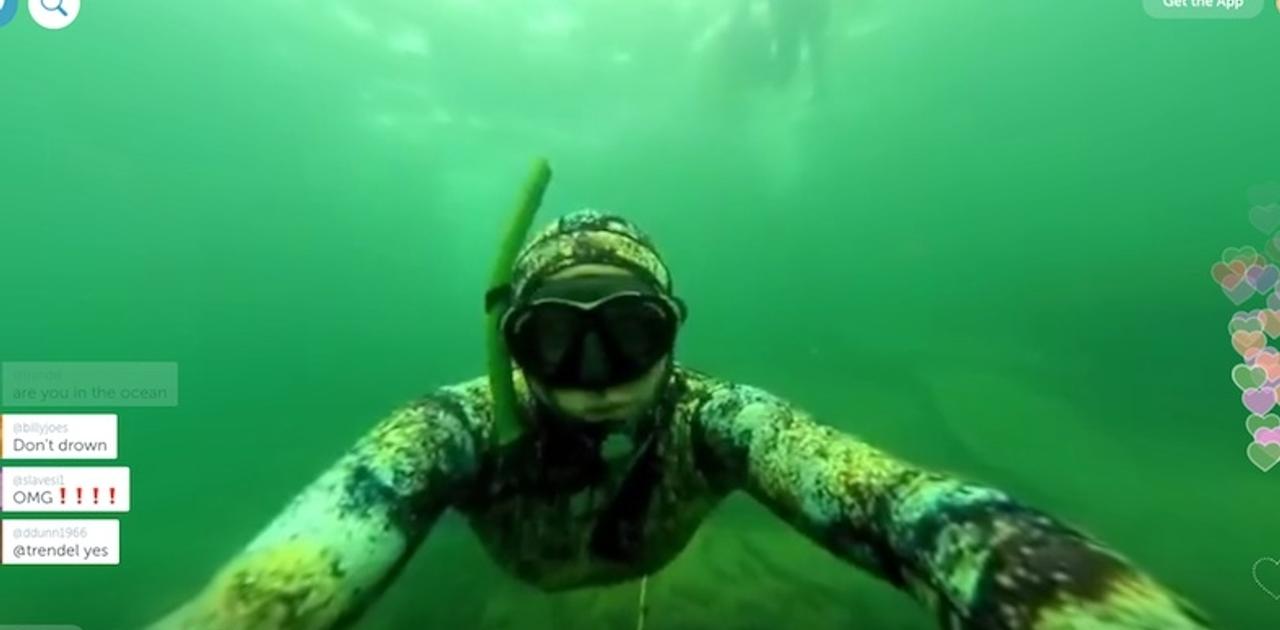 Periscopeでの世界初の「水中360度ビデオ配信」をどうぞ | ギズモード・ジャパン