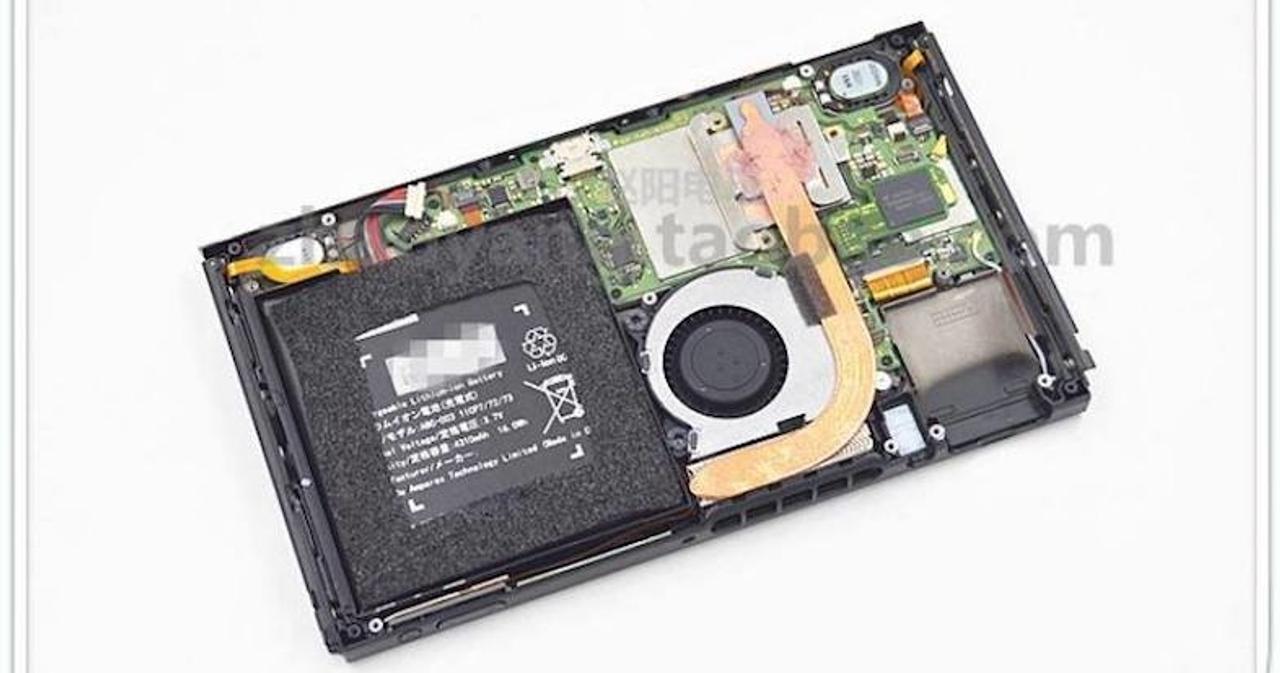 発売前ですが…｢ニンテンドースイッチ｣らしき分解画像が登場