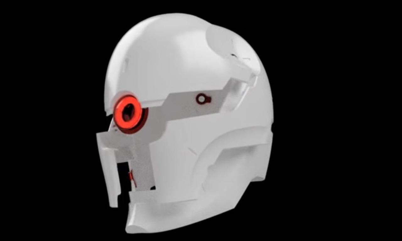 可動＆光る『メタルギアソリッド』グレイ・フォックスのヘルメットを自作