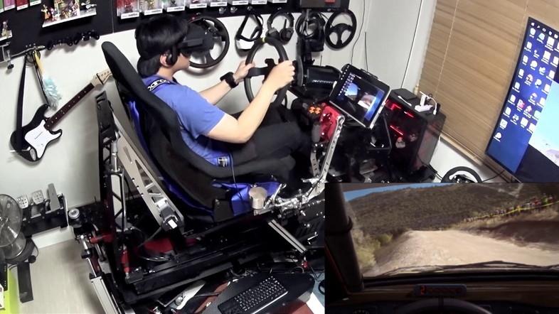 運転も値段も実車並。約273万円かけて自作したVRレーシング用