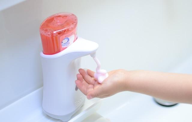 色が変わる魔法の泡で、子供も大人も手洗いが楽しくなっちゃうぜ3