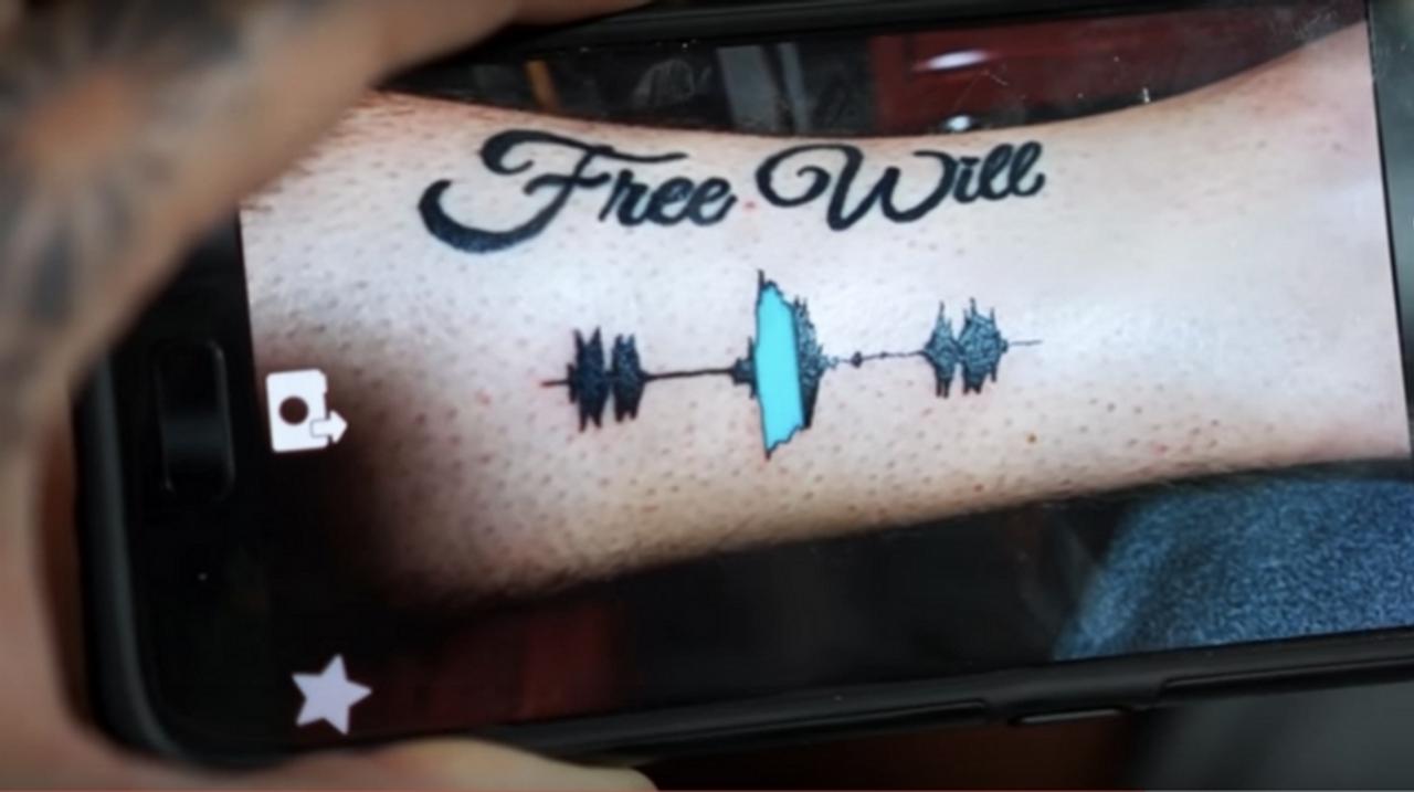タトゥーも時代はIoT。音楽や声を波形にして彫っちゃう｢Soundwave Tattoos｣（しかも再生可能！）