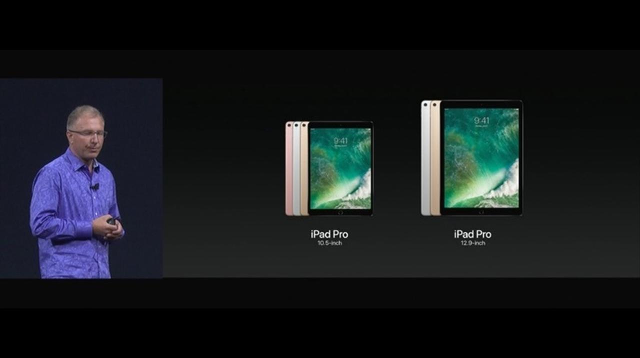 iPad Proシリーズに10.5インチモデルが加わってリニューアル。今日から予約できますよ #WWDC17