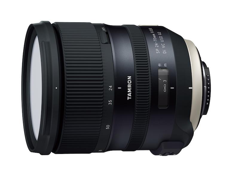 手ぶれ補正5段分！ タムロンから大口径標準ズームレンズ「SP 24-70mm F
