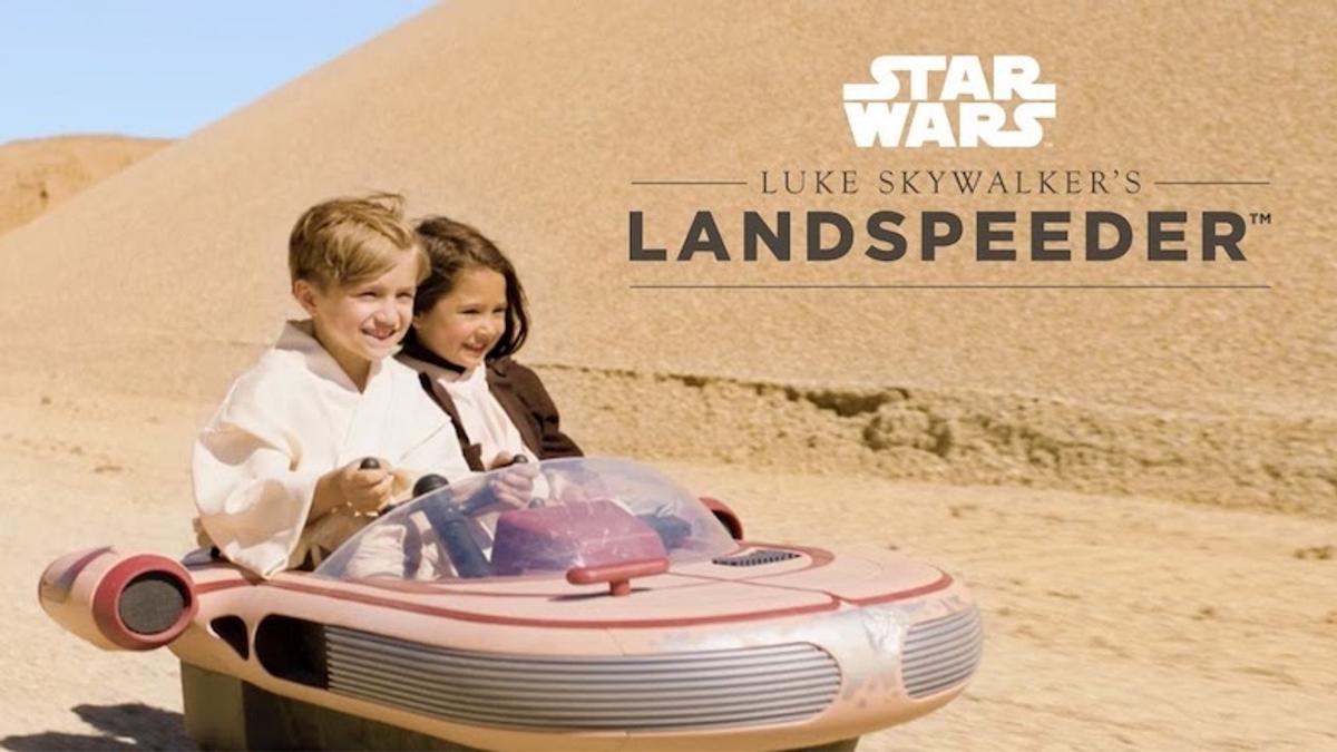 映画『スター・ウォーズ』の公式お子様用ランドスピーダーが登場 